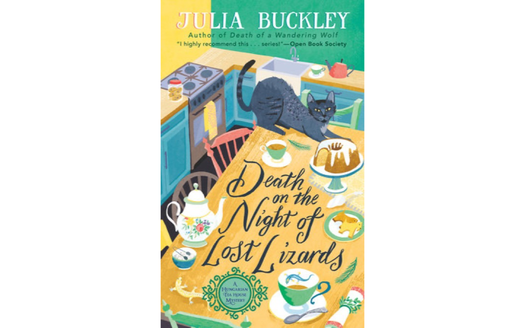 Death on the Night of Lost Lizards by Julia Buckley : Book Review